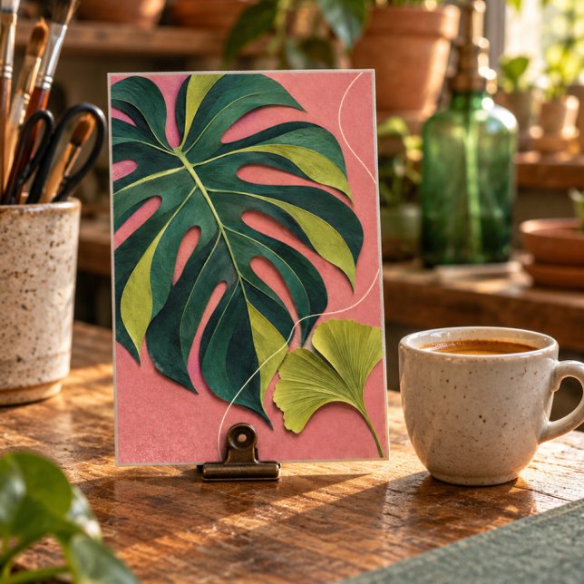 Impression d'art Hothouse Hush (4 x 6 inch unframed semi-gloss print. Flat printed artwork. Styled scene; props not included.)