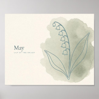 Impression d'art Muguet | Fleur de Mai
