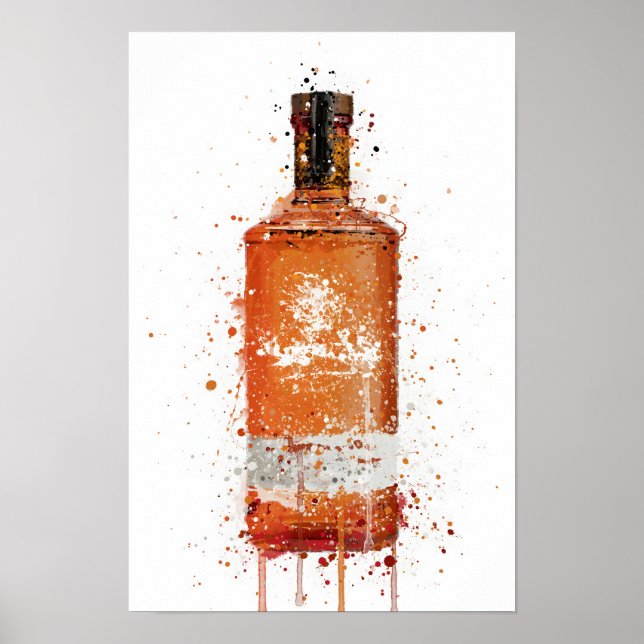 Impression d'art mural 'Blood Orange' représentant (Devant)