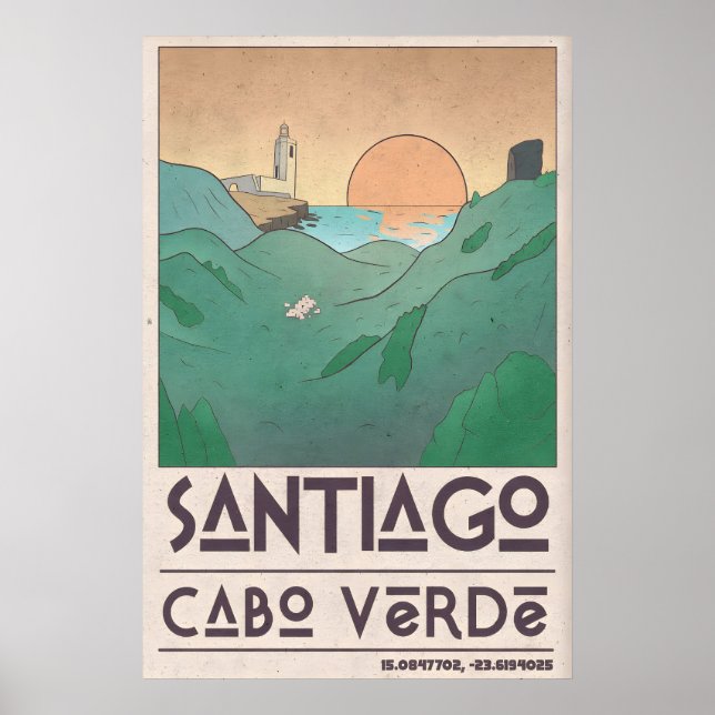 Impression d'art mural côtier Scène des rives du c (Devant)