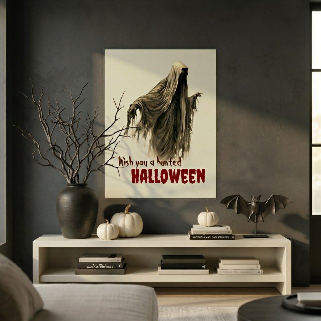 Impression d'art mural crème de fantôme d'Hallowee (Créateur téléchargé)