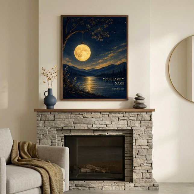 Impression d'art mural de lanterne lunaire personn (Créateur téléchargé)