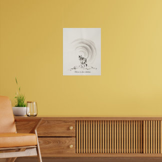 Impression d'art mural Loup Solitaire