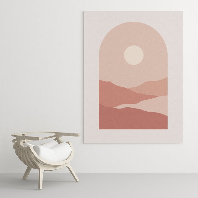 Impression d'art mural moderne boho, affiche papie (boho modern wall art Print, Value Poster Paper)