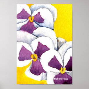 Impression d'art Pansy #4
