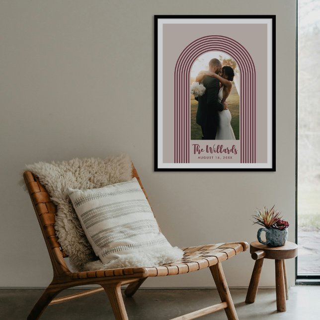 Impression d'art photo personnalisée avec des lign (Créateur téléchargé)