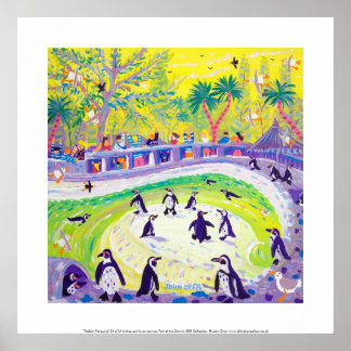 Impression d'art : Pingouins à encens