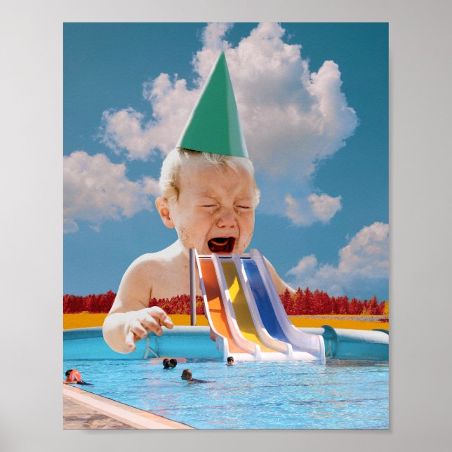 Impression D'Art "Pleure Si Je Veux" (Devant)