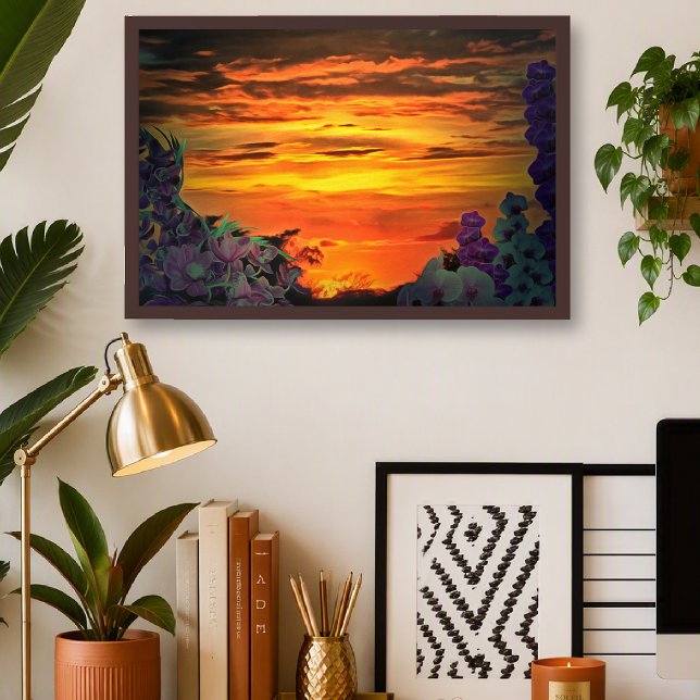 Impression d'art Puerto Vallarta Mexique Coucher d (Créateur téléchargé)