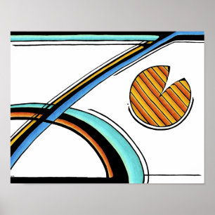 Impression d'art rétro