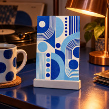 Impression d'art Rhythms in Blue