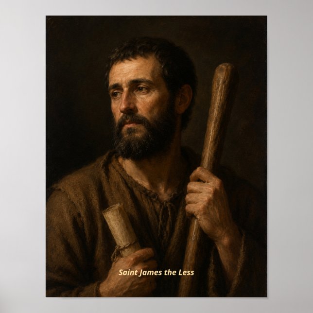 Impression d'art Saint Jacques le Mineur (Devant)