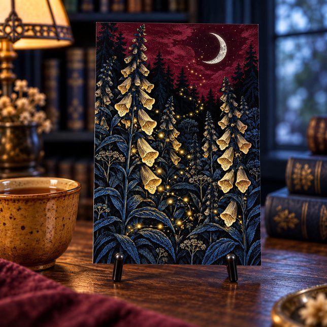 Impression d'art Sonate du luciole (4 x 6 inch unframed semi-gloss print. Flat printed artwork. Styled scene; props not included.)