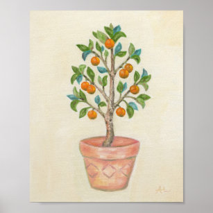 Impression d'art Tangerine Tree