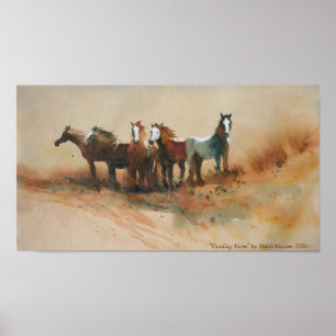 Impression d'art "Visages familières"