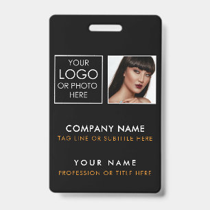 Impression de badge d'identification personnalisé