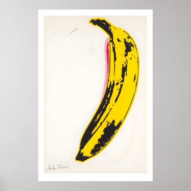 Impression de banane d'Andy Warhol Art Pop Classiq (Devant)