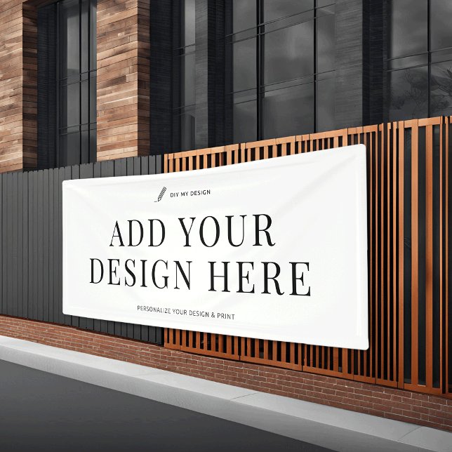 Impression de bannières personnalisées Enseignes e (Créateur téléchargé)