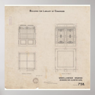 Impression de cabine d'ascenseur