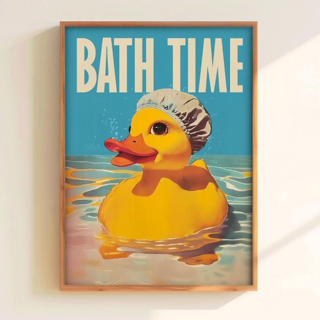 Impression de canard en caoutchouc pour le bain -  (Créateur téléchargé)