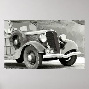 Impression de canevas automatiques vintage
