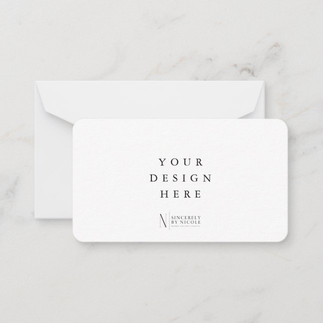 Impression de cartes 3,5 x 2 po (Devant)