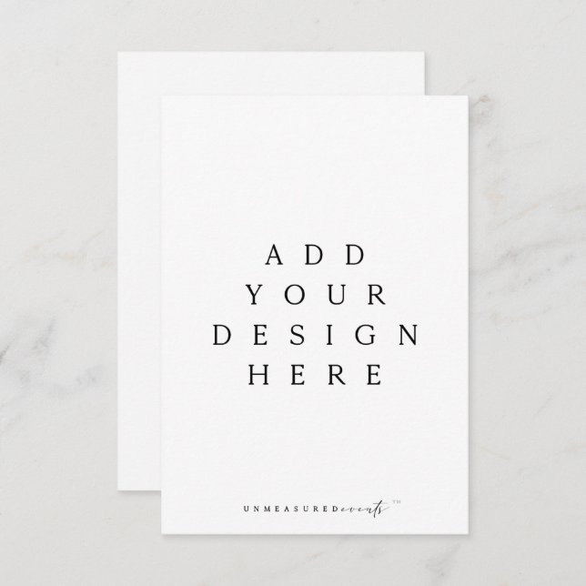 Impression de cartes 3,5 x 5 po (Devant / Derrière)