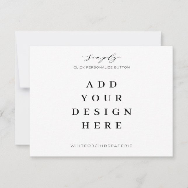 Impression de cartes 5,5"x4,25" (Devant)