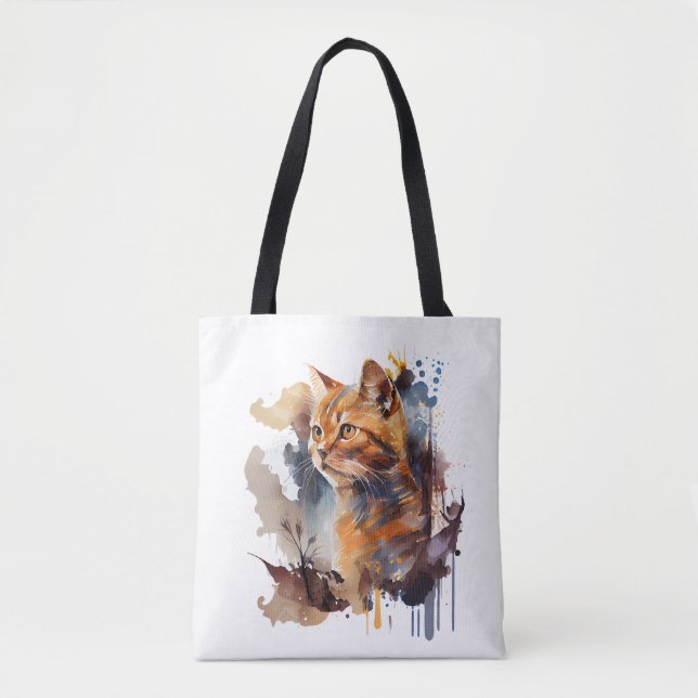 Impression de chat pour Amoureux des chats Sac fou (Devant)