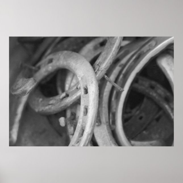 Impression de chaussures de cheval (Devant)