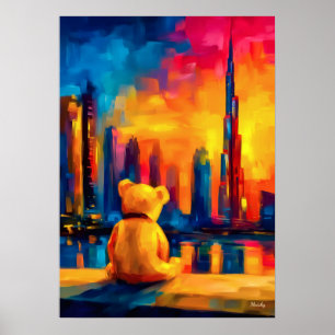 Impression de ciel de Dubaï Teddy Fauviste au couc