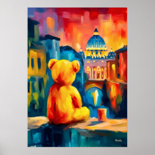 Impression de ciel de Rome Teddy Fauviste au couch