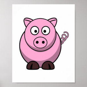 Impression de cochon - Image de dessin