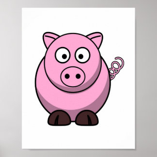 Impression de cochon - Image de dessin