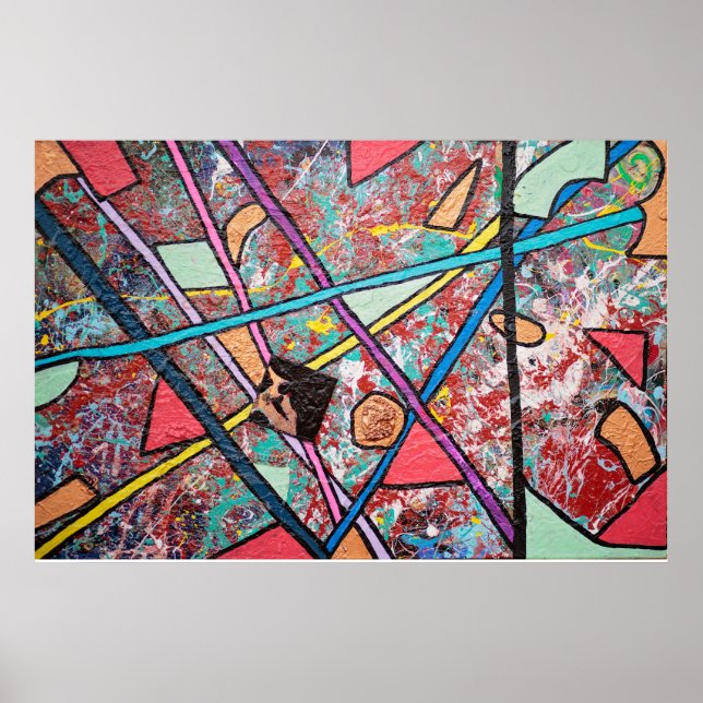 Impression de conception abstraite I (Devant)