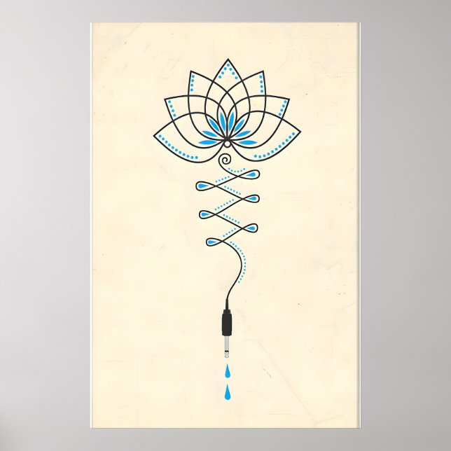 Impression de design original inspiré du Grunge de (Devant)