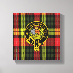 Impression de Dewar Scottish Crest et Tartan Canva