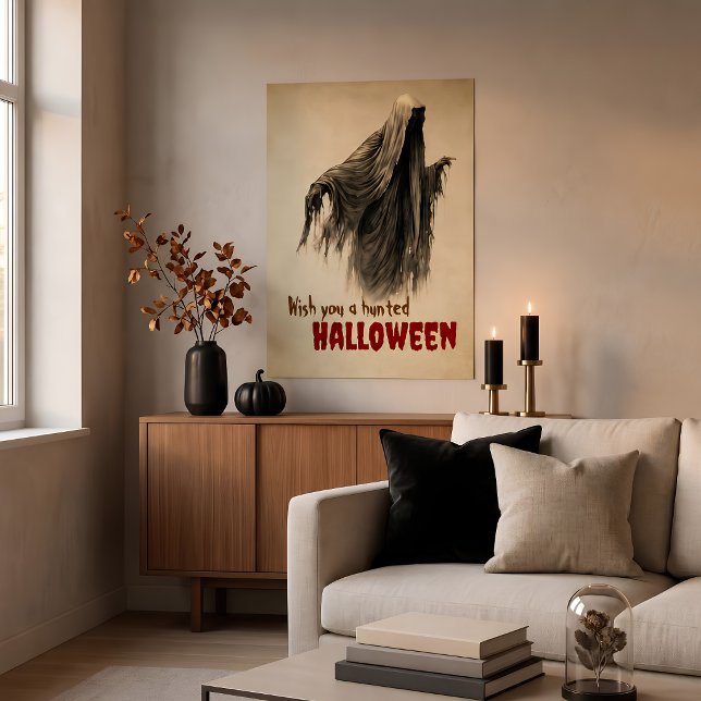 Impression de fantôme de Halloween Haunted Parchem (Créateur téléchargé)