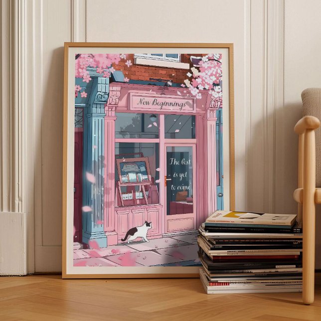 Impression de fleurs de cerisier Librairie Impress (Créateur téléchargé)