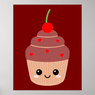 Impression de gâteau avec un sourire, décoration d