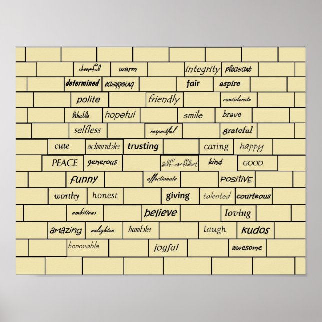 Impression de graffitis inspirants (Devant)