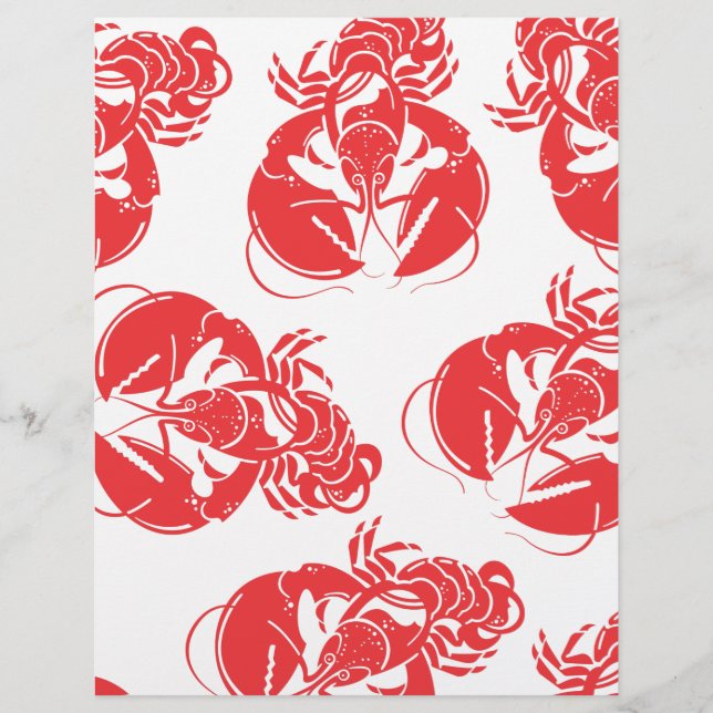 impression de homard (Devant)