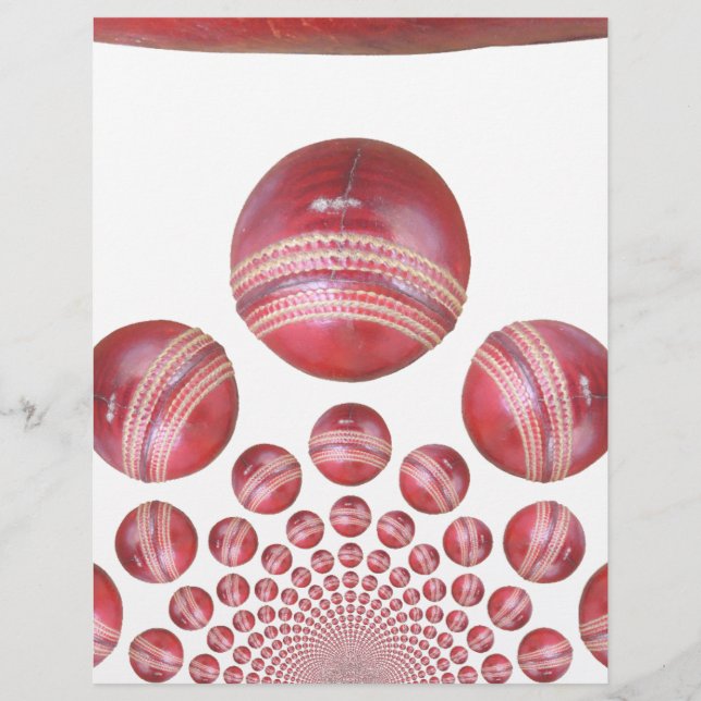 Impression de la balle de cricket de Sports Lover (Devant)