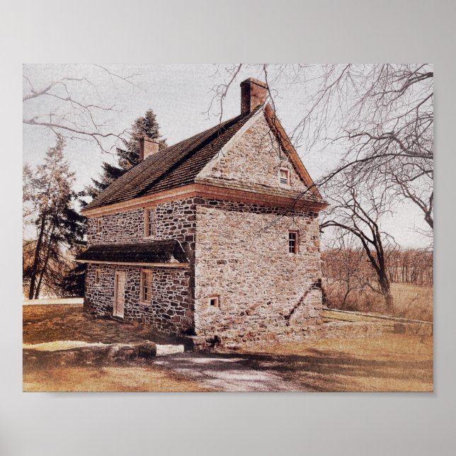 Impression de la ferme de Valley Forge (Devant)