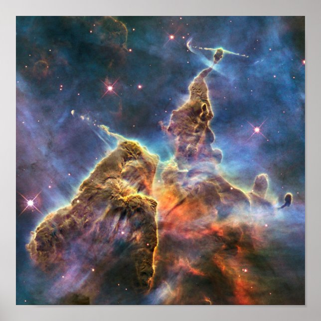 Impression de la nébuleuse de Carina (Devant)