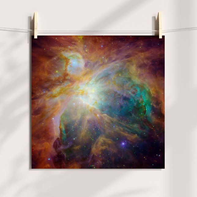 Impression de la nébuleuse Orion (The Orion Nebula Celestial Photo Poster)