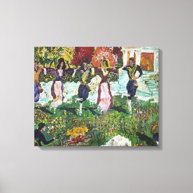 Impression de la peinture originale Grecian Festiv (Recto)