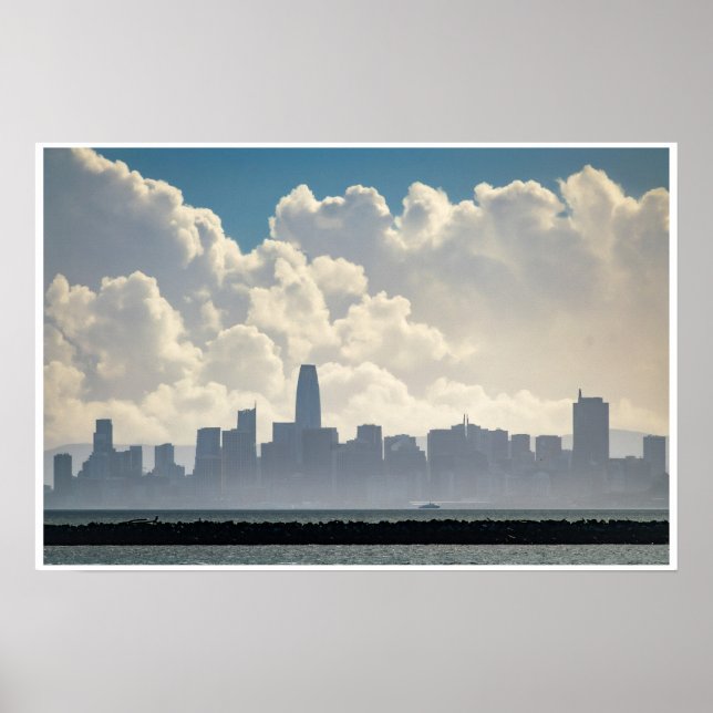 Impression de la skyline de San Francisco | Art de (Devant)