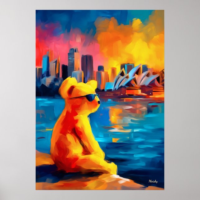 Impression de la skyline de Sydney Teddy Golden Ha (Devant)