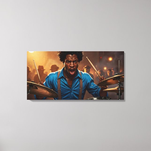 Impression de la toile Ace rythm (Recto)